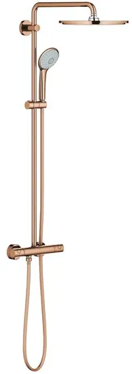 Grohe Euphoria 310 duschsystem, varm solnedgång polerad