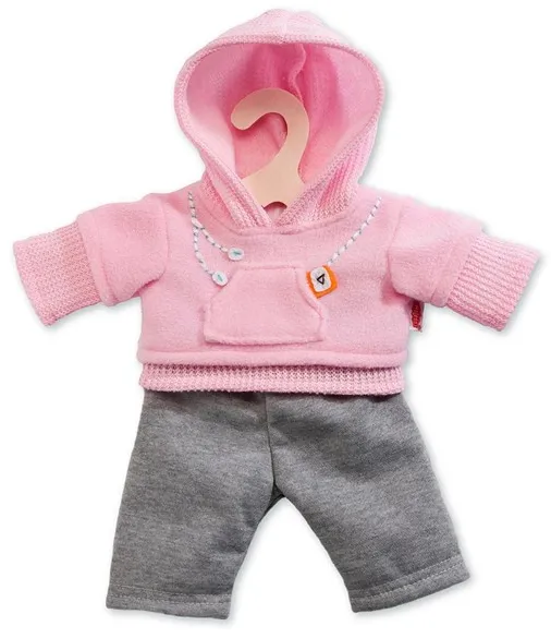 Heless Dolls Jogging Outfit - Pink/blue 28-33 cm - assorted
