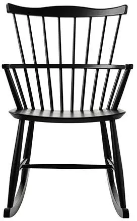 FDB Møbler - J52G Gungstol - Svart