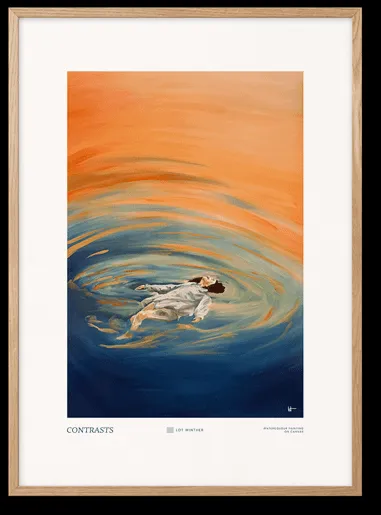 Peléton Contrasts 70x100 Affisch