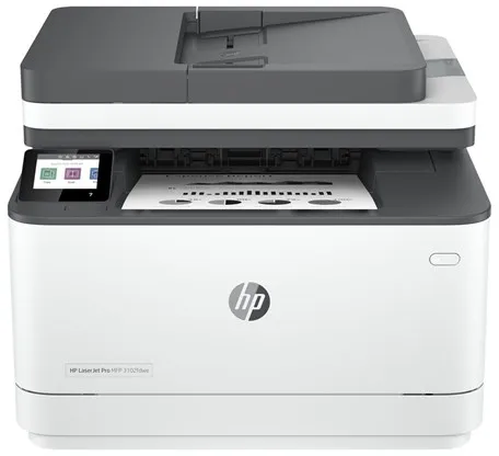 HP LaserJet Pro MFP 3102fdwe Mono Laser All in One Laser Printer Multifunktion med Fax - Monokrom - Laser