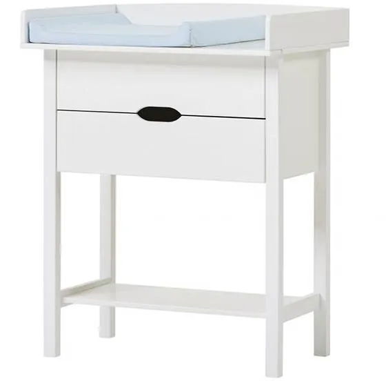 Hoppekids ISABELLA skötbord med skötbädd i ljusblått