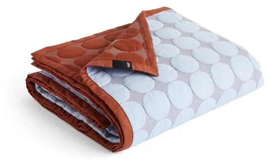 HAY Mega Dot Överkast 260x260 Ljusblå