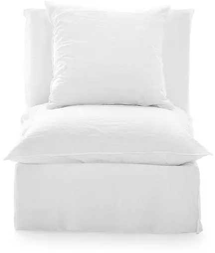 Gervasoni Ghost 06 Modulsoffa utan armstöd Lino Bianco